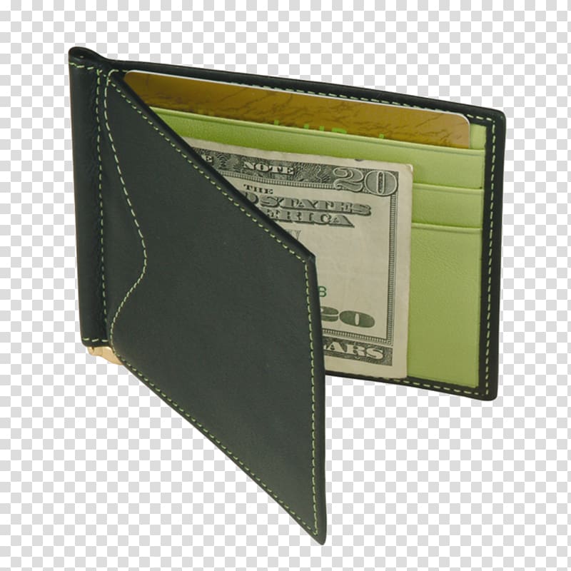 Wallet Money clip Leather, Wallet transparent background PNG.