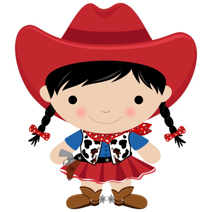 Free Girl Cowboy Cliparts, Download Free Clip Art, Free Clip.