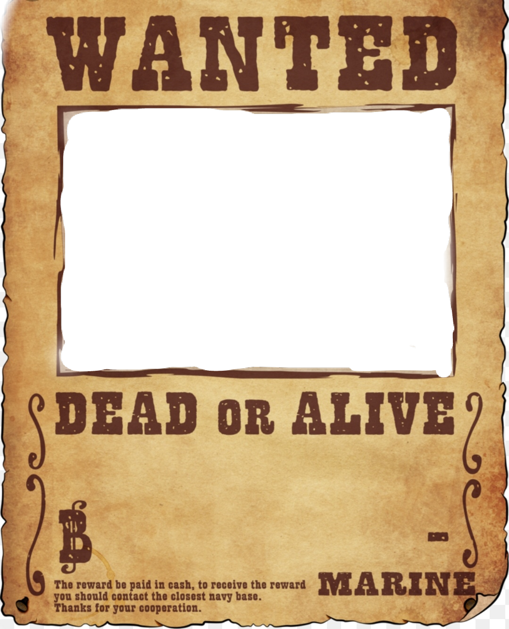 Wanted Poster Images Wanted Poster Transparent Png Free Download - Gambaran