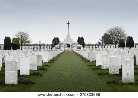 War Graves Stock Photos, Royalty.