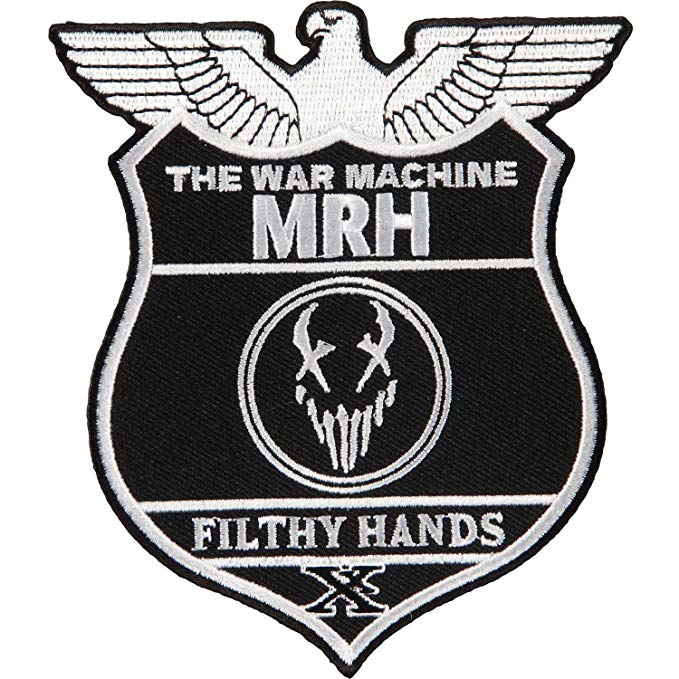 Amazon.com: Mushroomhead Men\'s White War Machine Embroidered.