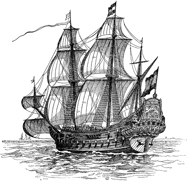 Dutch War Vessel.