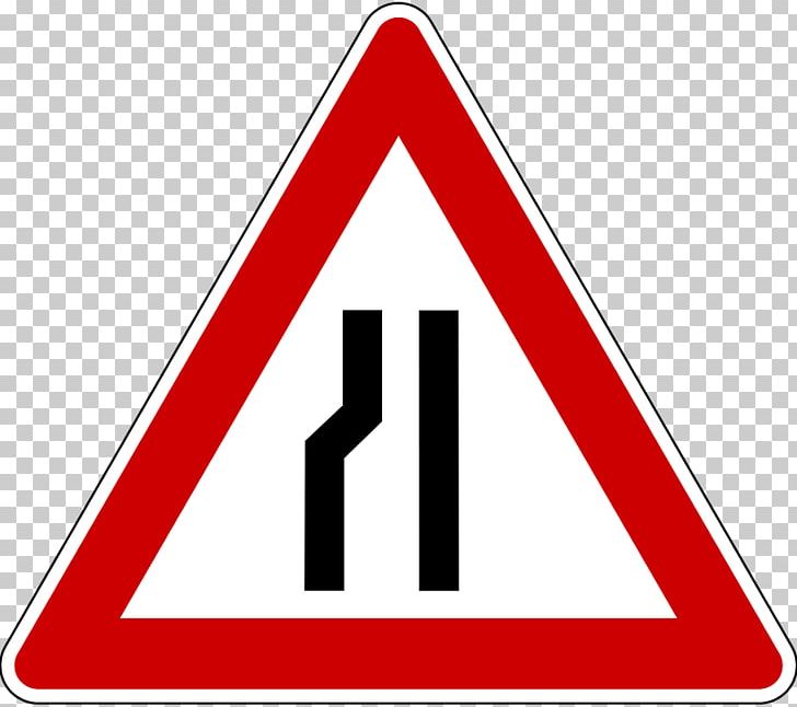 Narrow Road Warning Road Sign PNG, Clipart, Traffic Signs.
