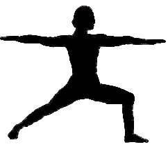 Warrior pose clipart - Clipground