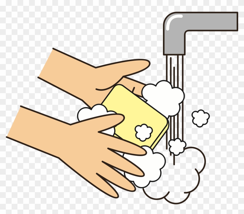 Wash Your Hands With Soap Icons Png.