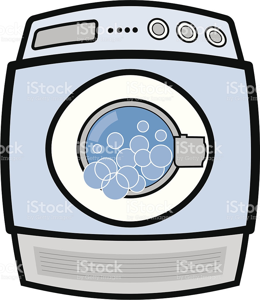 613 Washing Machine free clipart.