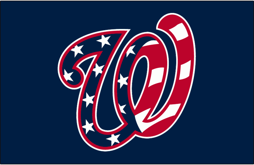 Washington Nationals Jersey Logo.