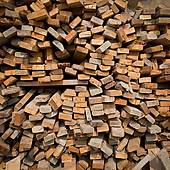 Stock Photograph of Waste wood pile k18121579.