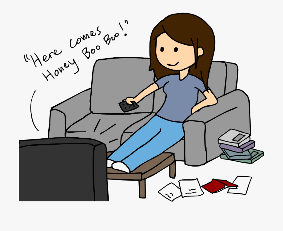 Girl Watch Tv Clipart 2 By Lisa.