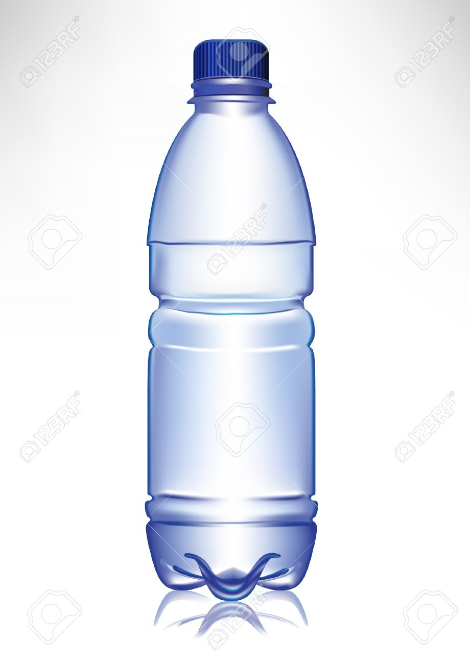 Small Water Bottle Clipart.