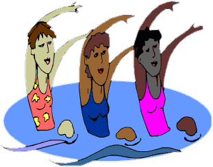 Water Fitness Clipart Free.