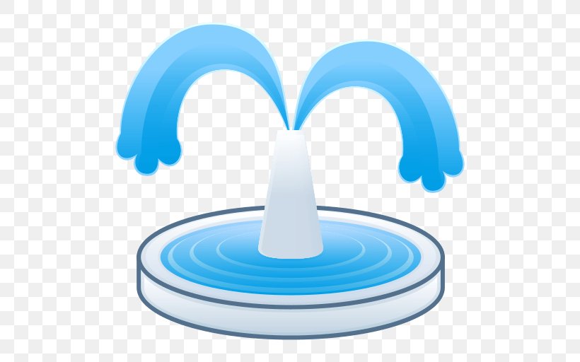 Emoji Water Symbol Fountain Clip Art, PNG, 512x512px, Emoji.