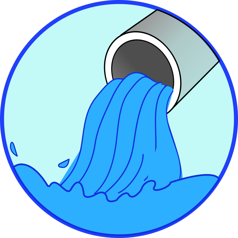 Free Clipart: Don\'t waste water.
