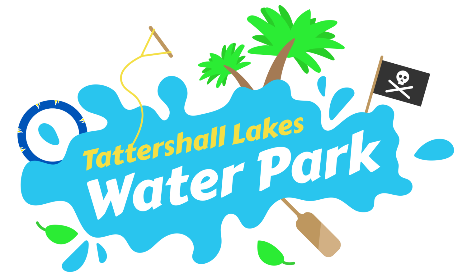 Tattershall Lakes Water Park, Cable and Aqua Park, Lincolnshire.