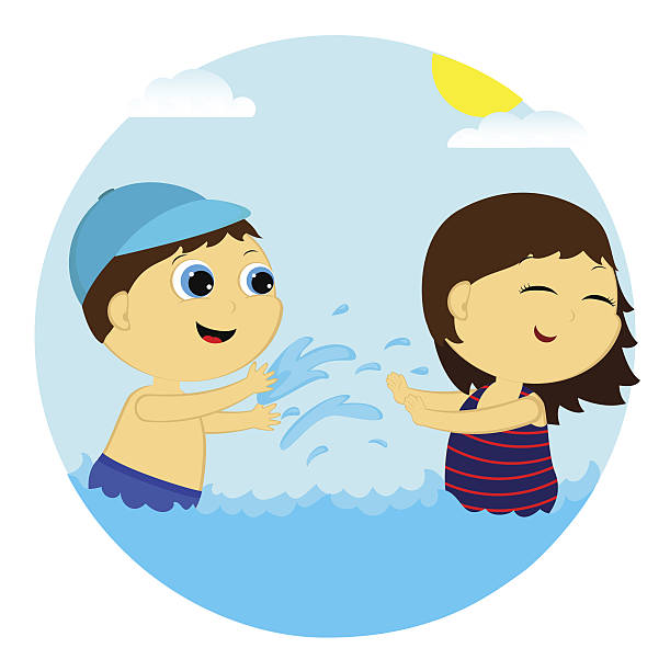Water Play Clipart.