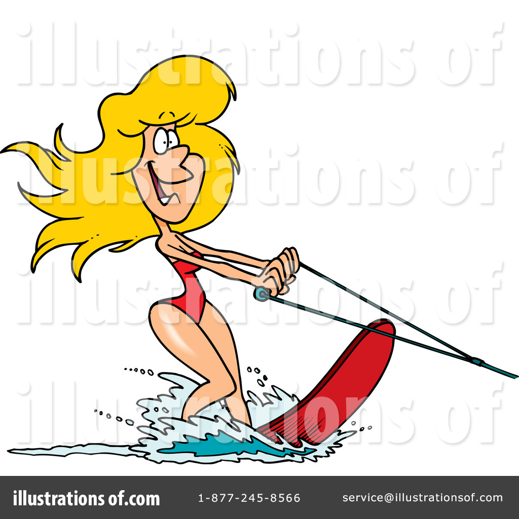 Water Skiing Clipart #435824.