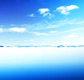 Water and sky clipart.