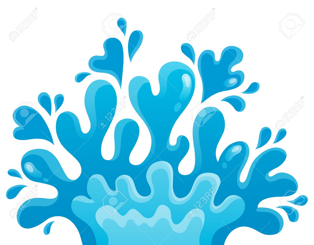 Water Splash Clipart Free.