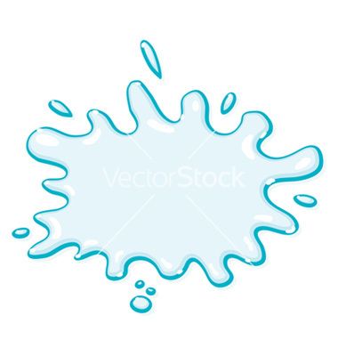 water splash vector.