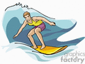 Surf Clip Art Image.