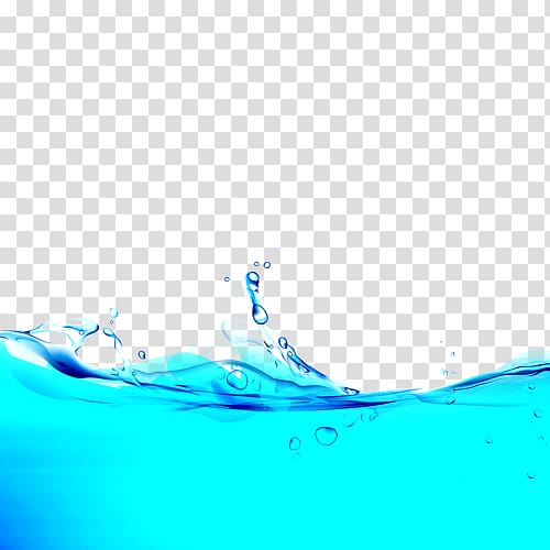 Surface water Wave, water surface transparent background PNG.
