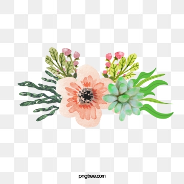 Watercolor Flowers Png, Vector, PSD, and Clipart With.