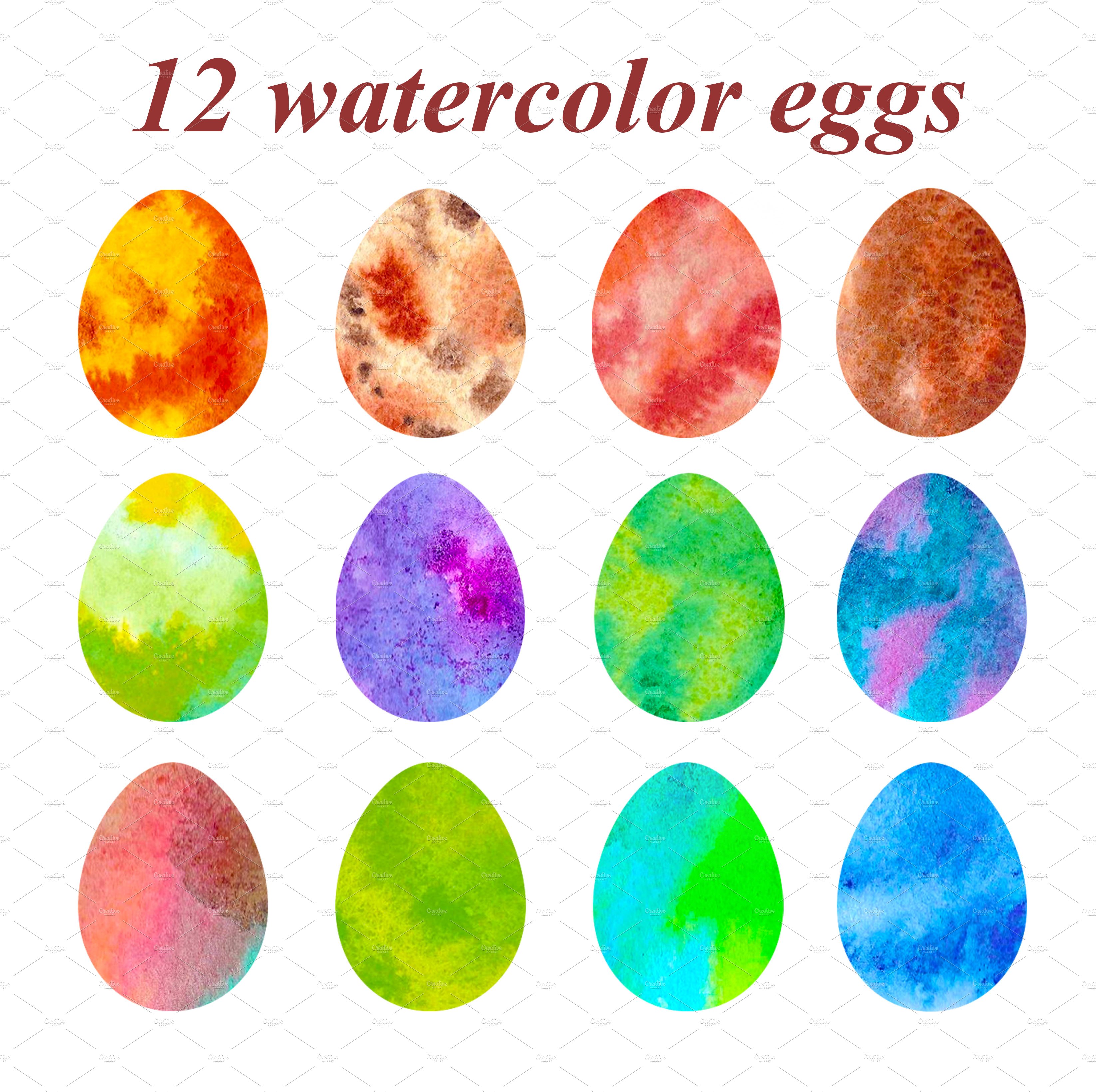 Watercolor Clip Art.