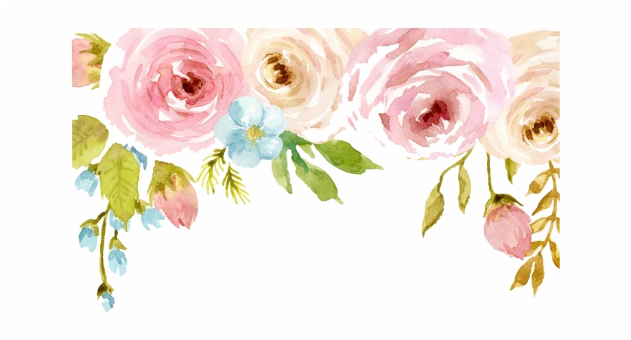 Watercolor Flowers Png Free Download.