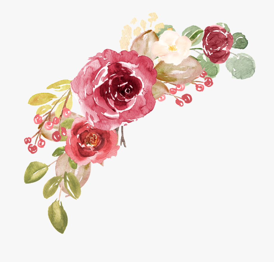 Floral Watercolor Png.