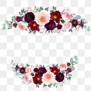 Watercolor Flowers Png, Vector, PSD, and Clipart With.