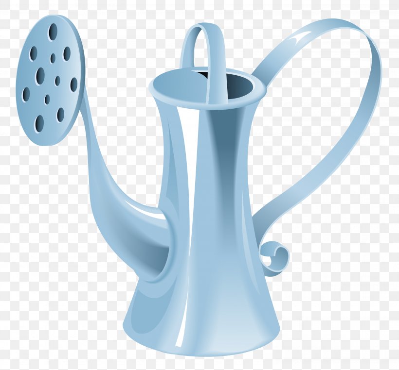 Watering Can Garden Tool Clip Art, PNG, 2971x2763px.