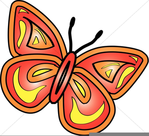Butterfly Watermark Clipart.