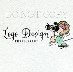 photographer logo, photography logo, logo design, custom.