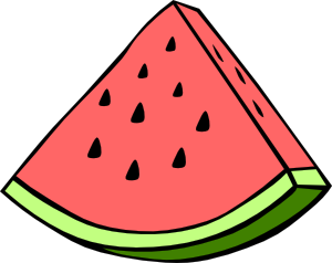 Watermelon Wedge Clip Art at Clker.com.