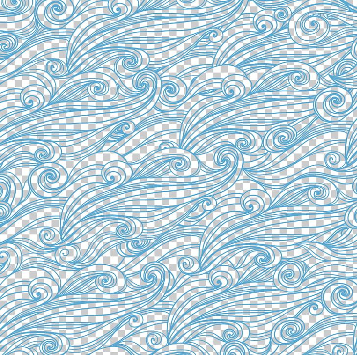 Blue Wind Wave Pattern PNG, Clipart, Background Vector, Blue.