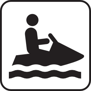 Personal Water Craft Watercraft White Clip Art at Clker.com.