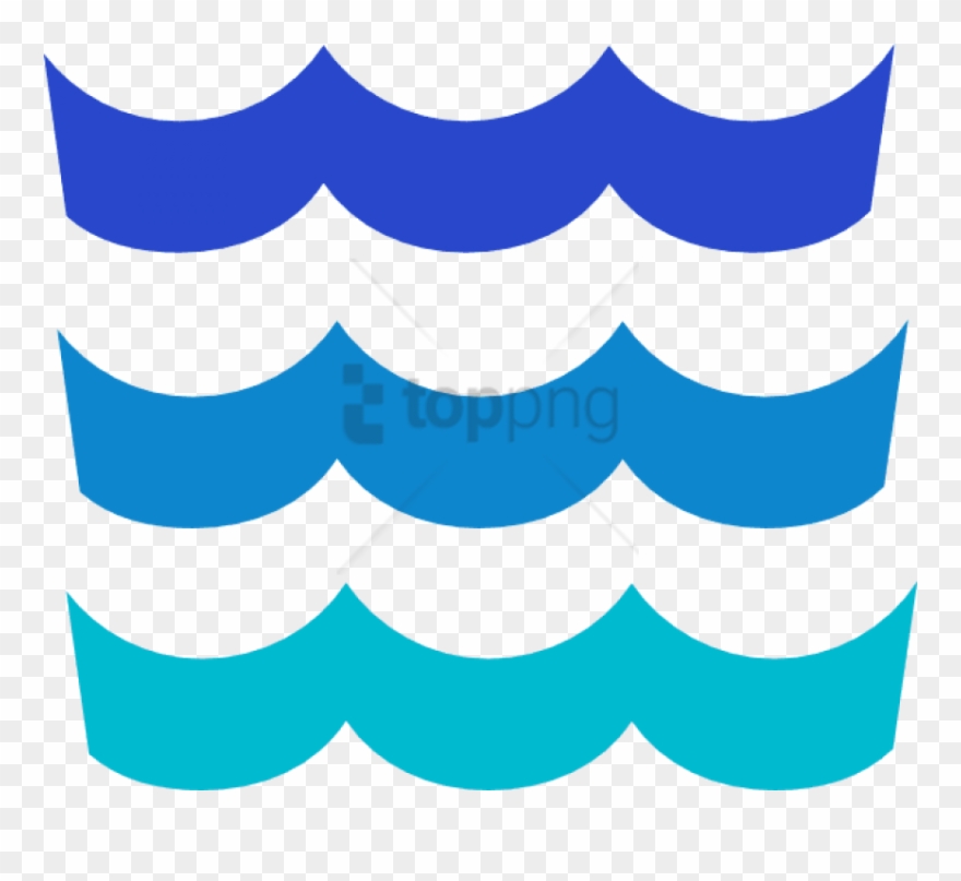 Ocean Waves Clipart.