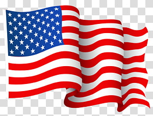 USA flag animated illustration, Flag of the United States.