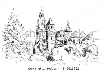 Castle Poland Stock Photos, Royalty.