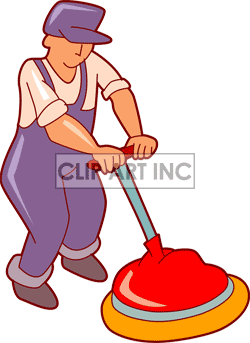 Floor Wax Clipart.