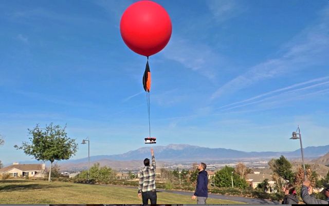 Students Launch Second Successful Weather Balloon Project.