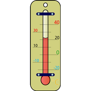 Weather thermometer clip art clipart image #10824.