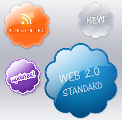 Web 2.0 Badges Collection.