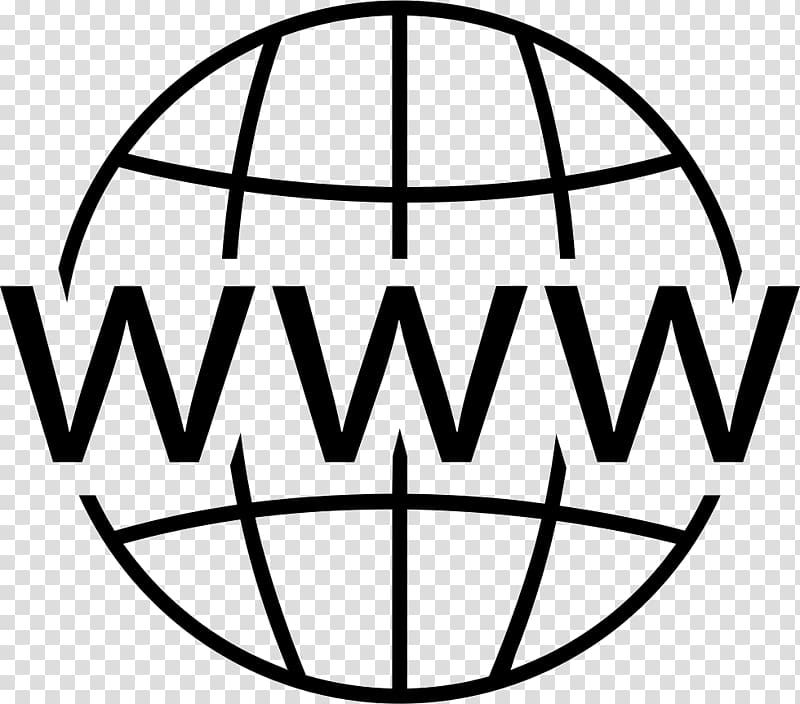 WWW logo, Logo Web page, world wide web transparent.