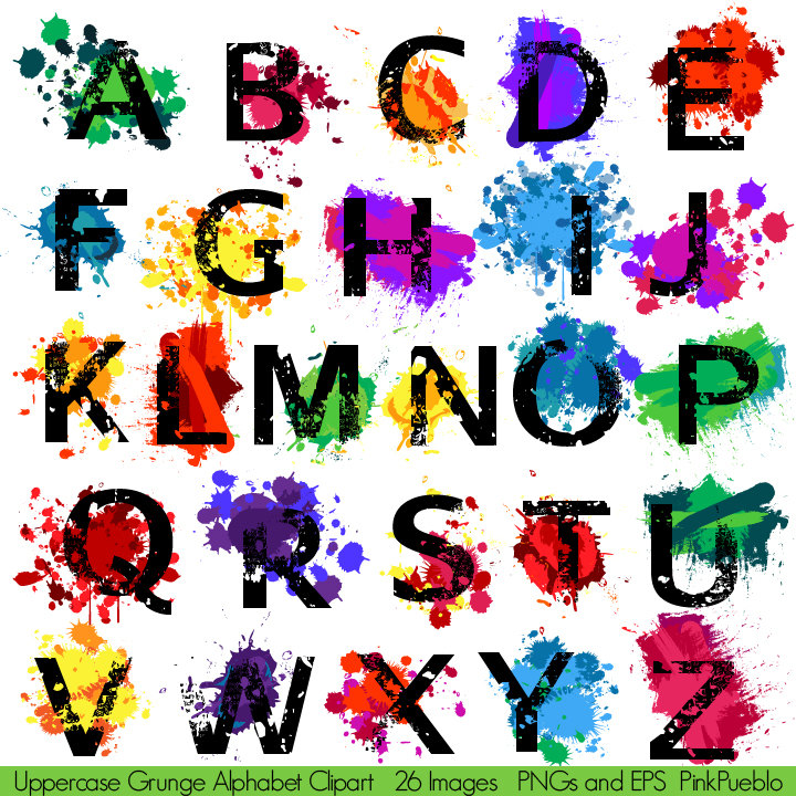 Clipart Alphabet Fonts.