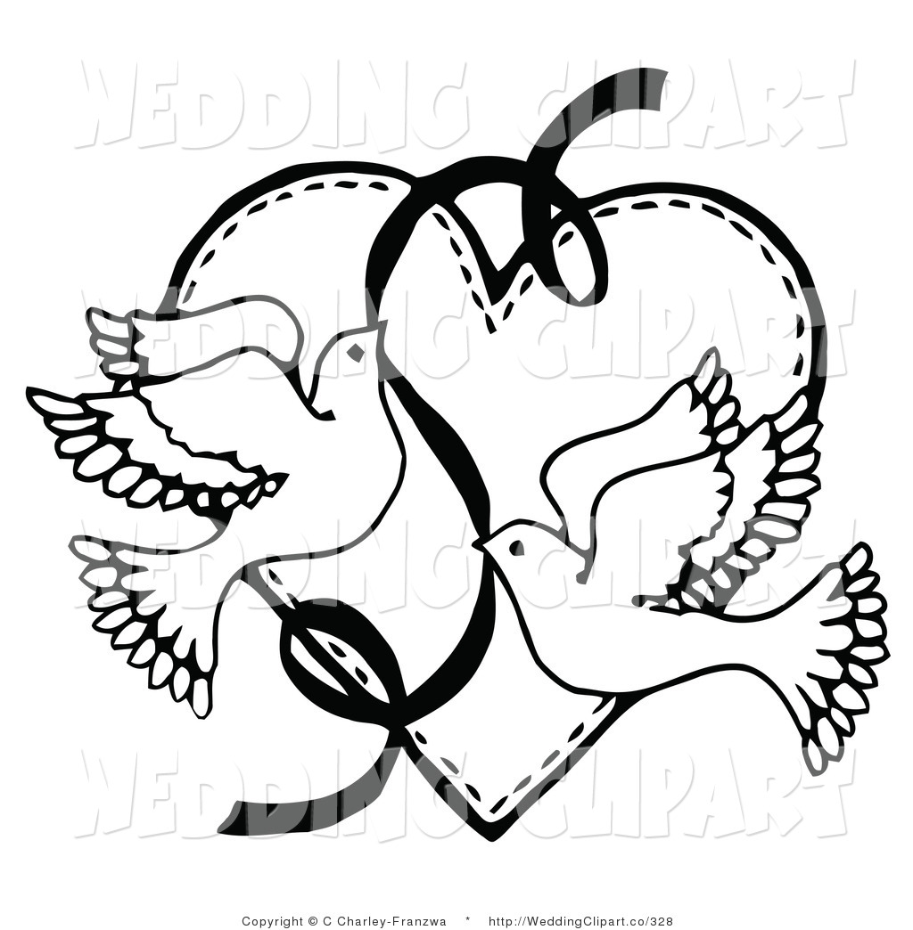 Wedding Clipart Black And White.