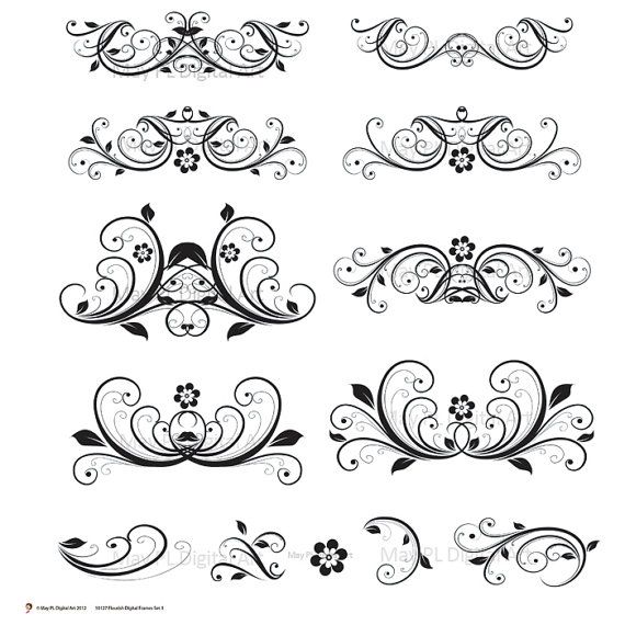 Beautiful Wedding Clipart.