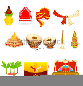 South Indian Wedding Cliparts.