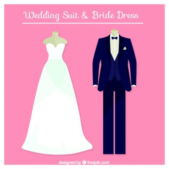 wedding dress and tuxedo clipart 10 free Cliparts | Download images on ...