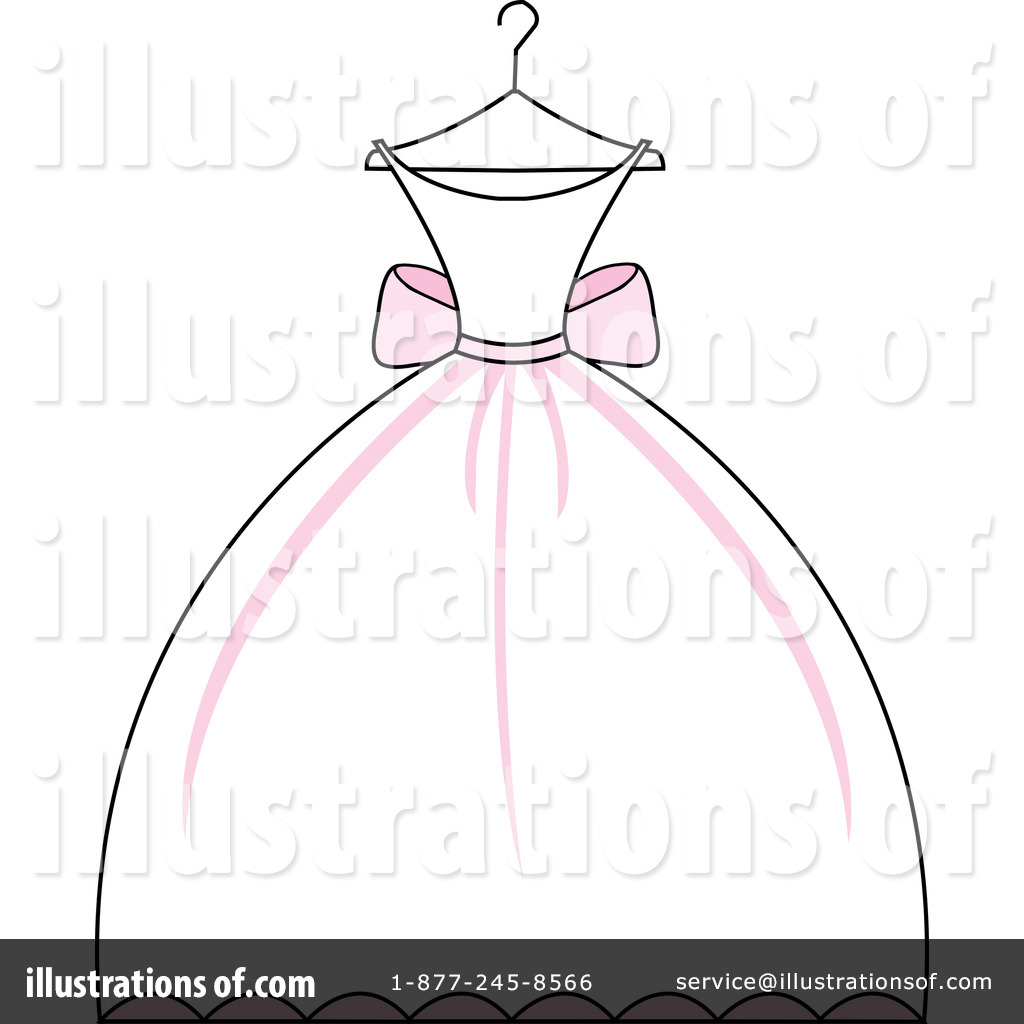 Wedding Dress Clipart #97051.